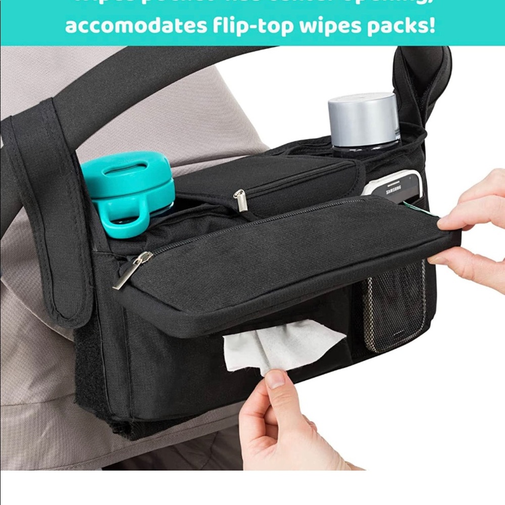 Stroller Organizer With Cup Holders
